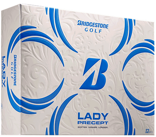 Bridgestone Ladies Precept Golf Balls LOGO ONLY - Image 1